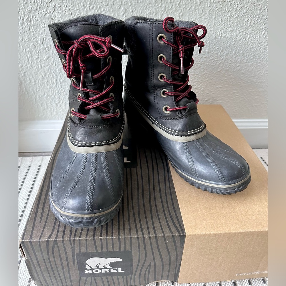 Sorel Slimpack II Lace Waterproof Duck Boots